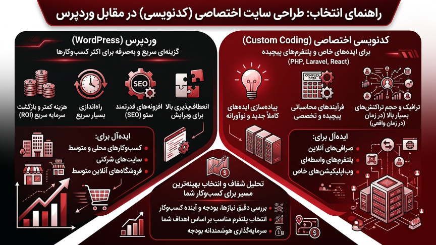 انواع طراحی سایت