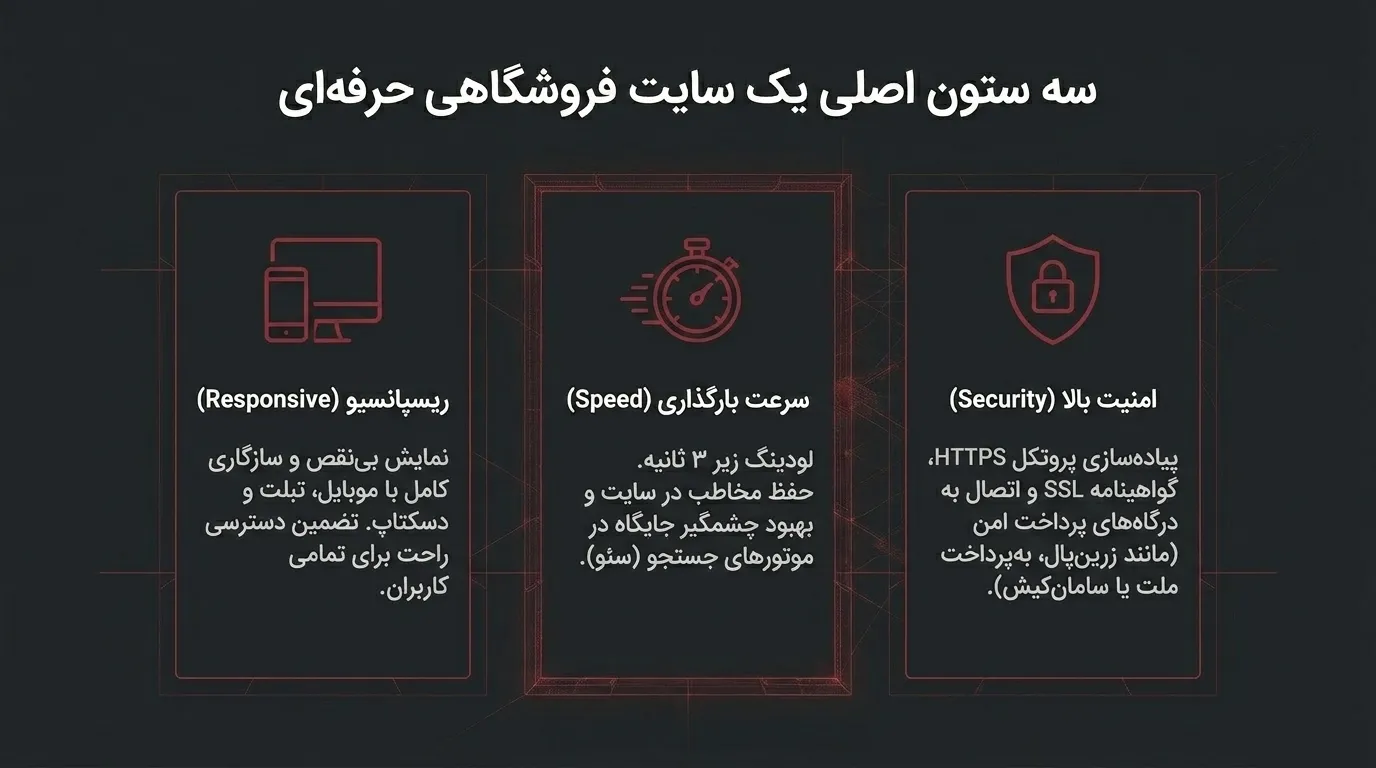 مشاوره و اجرای پروژه توسط شرکت طراحی سایت فروشگاهی در کرج