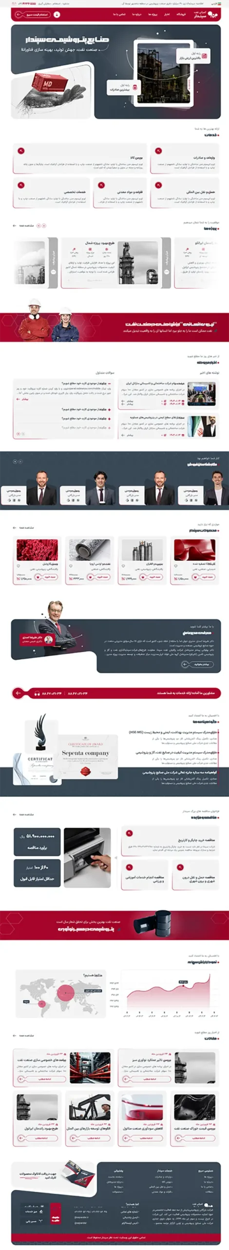 طراحی سایت شرکتی